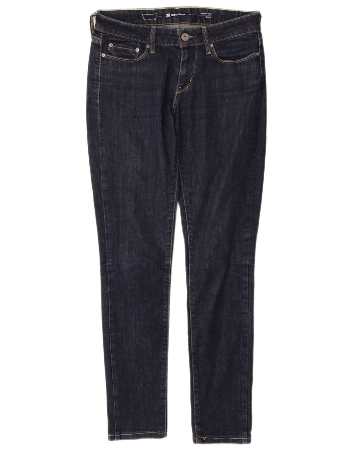 Damskie jeansy LEVI'S Slight Curve Modern Rise Skinny W26 L29 Granatowe