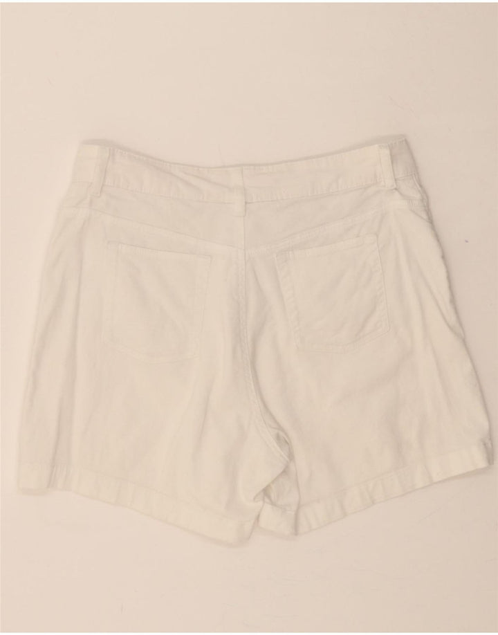 LEE Womens Casual Shorts US 12 Large W32 White Cotton Vintage Lee and Second-Hand Lee from Messina Hembry 