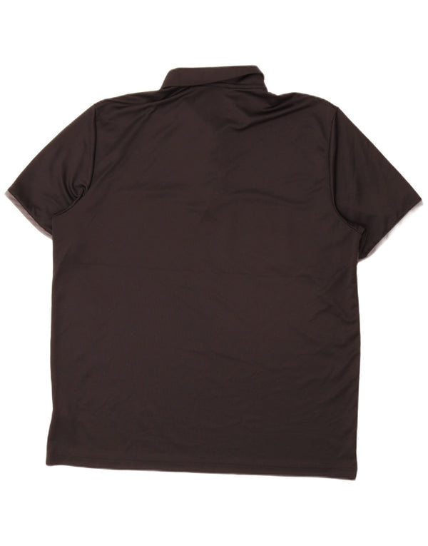 Męska koszulka polo Adidas Primegreen XL w czarne paski z poliestru