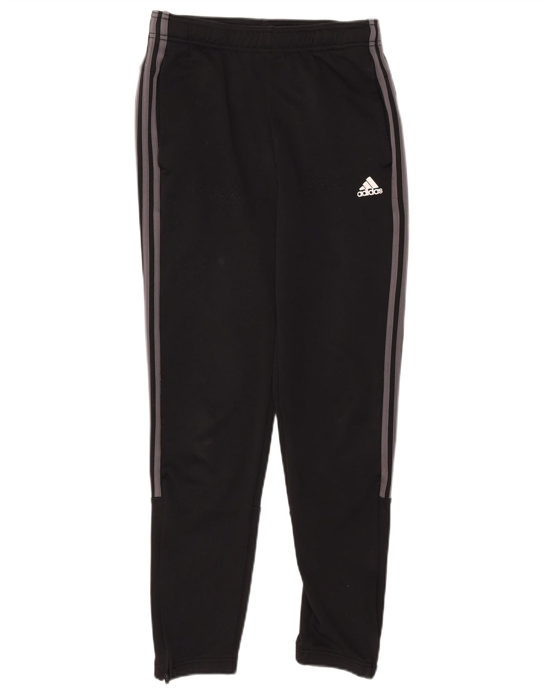 Męskie spodnie dresowe Adidas, średni czarny poliester
