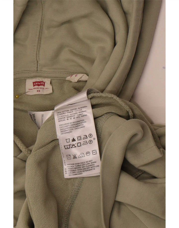 Męski sweter z kapturem Levi's XS, bawełna khaki