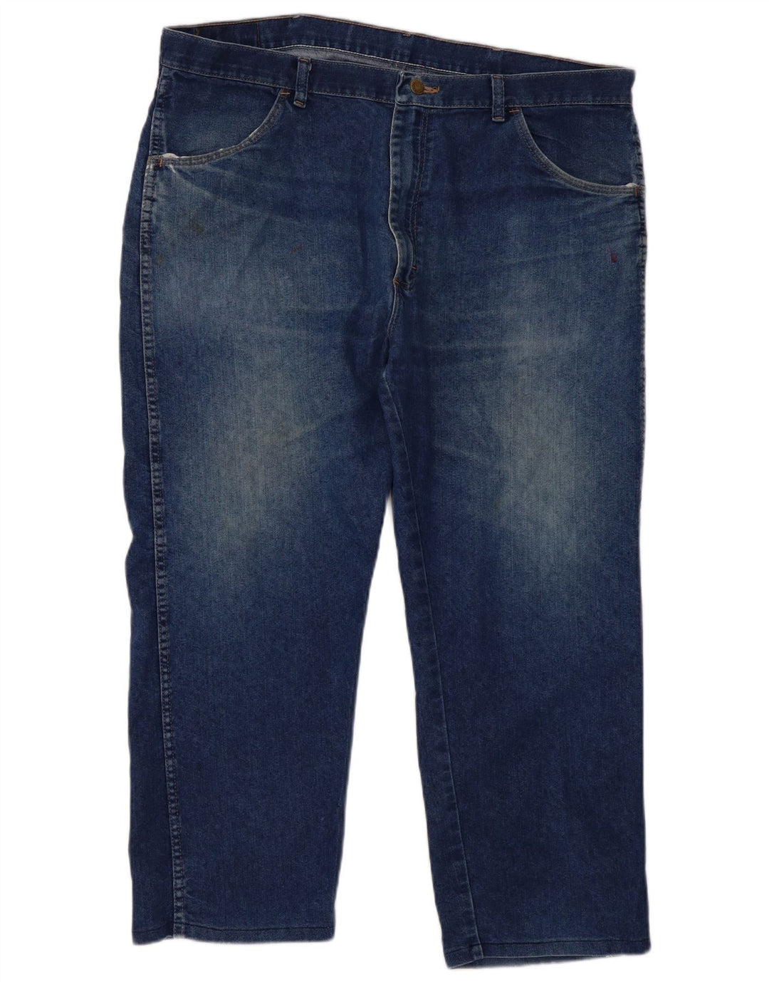 Damskie jeansy proste Wrangler o regularnym kroju W40 L29, niebieskie, bawełniane
