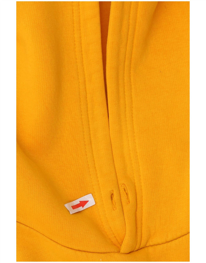 Męski sweter z kapturem Champion Graphic, średni żółty, bawełniany