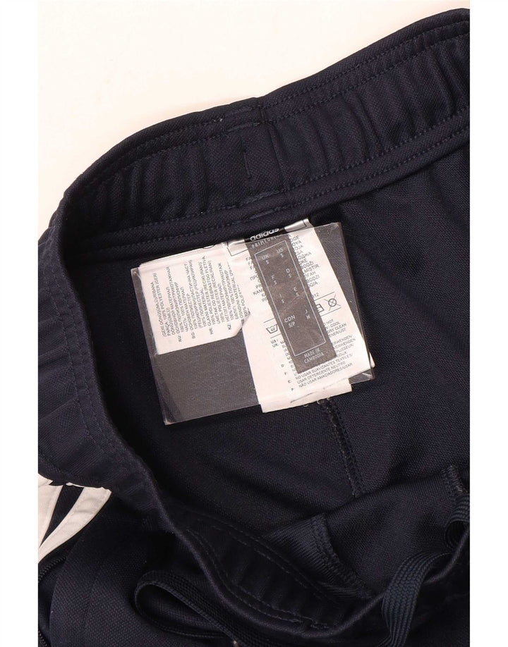 Męskie spodnie dresowe Adidas Aeroready, małe, granatowe, z poliestru