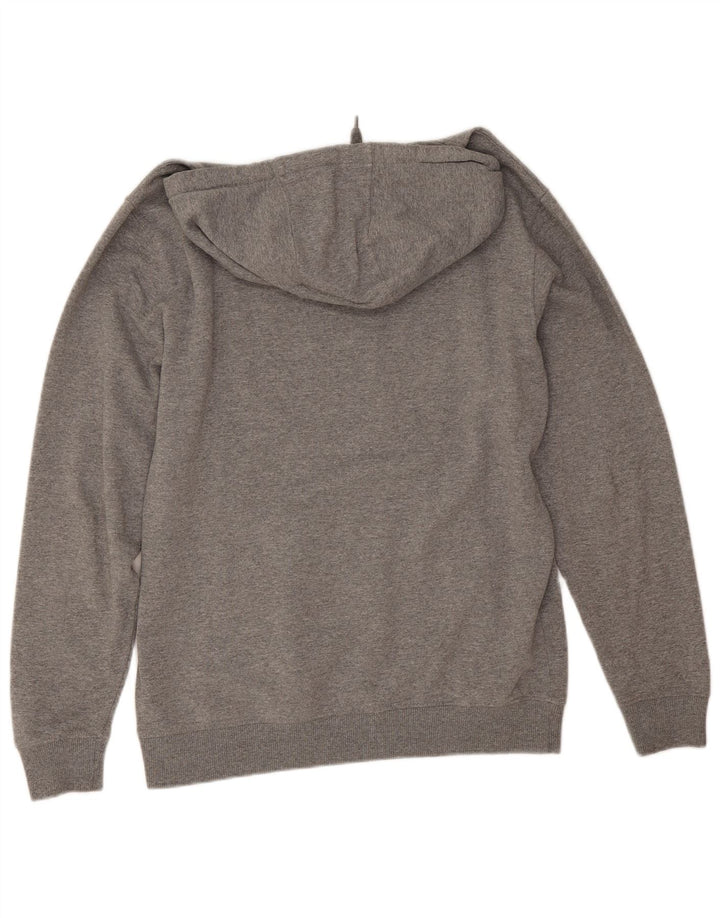 Męski sweter z kapturem Vans z grafiką, mały, szary, bawełniany