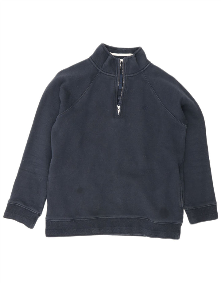 Crew Clothing Damski sweter oversize UK 10, mały, granatowy