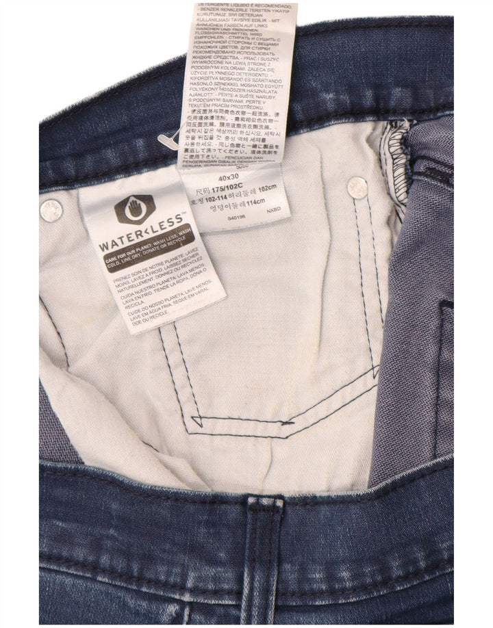 Męskie jeansy Levi's 541 Tapered W40 L30 Granatowa bawełna