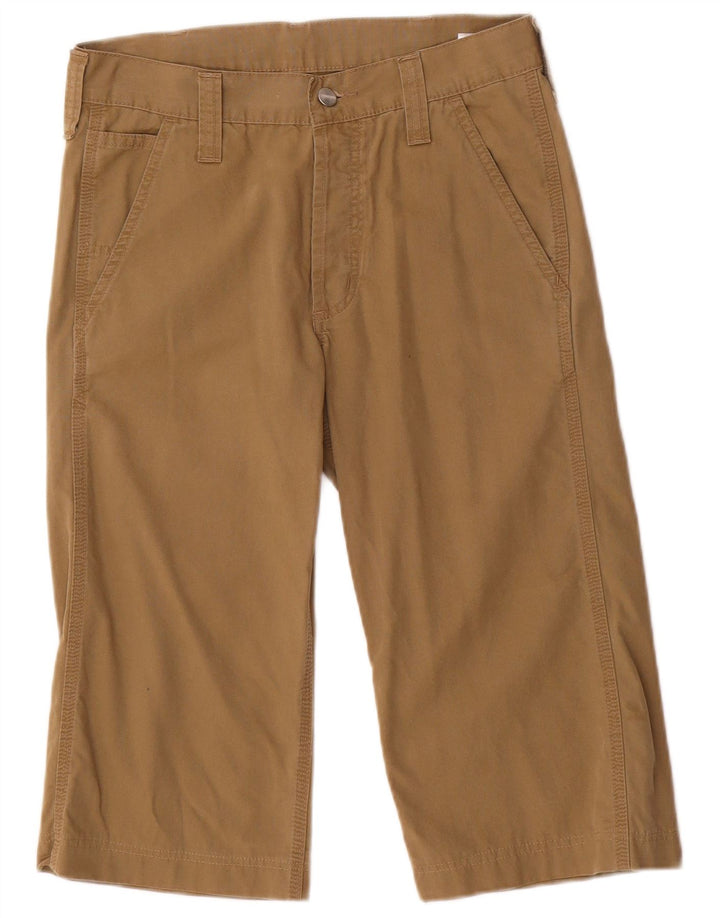 Męskie spodnie Carhartt Capri Chino W26 L17 Khaki Cotton