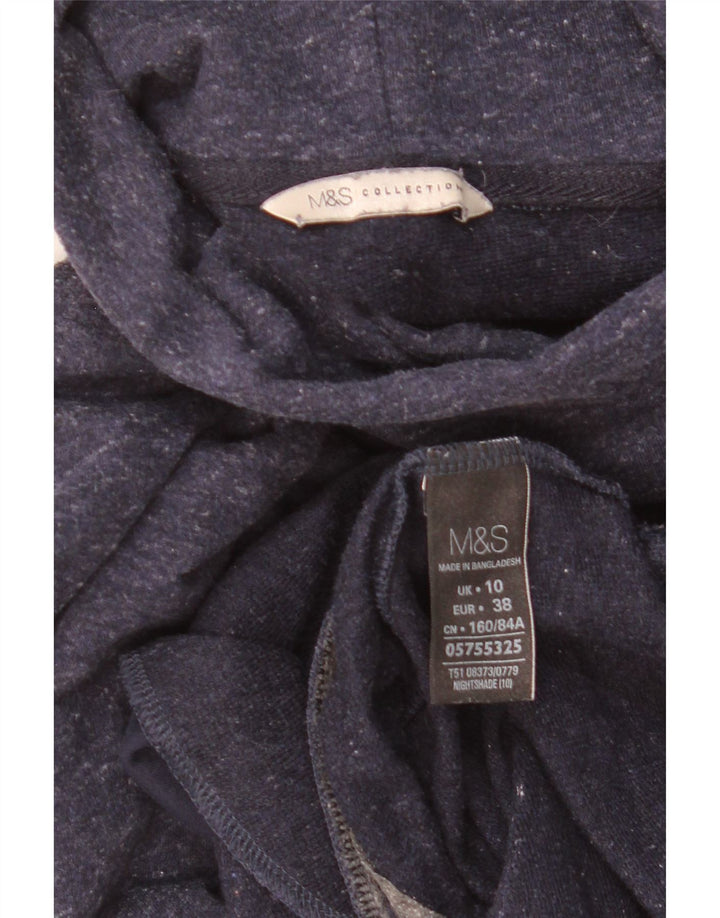 Damska bluza dresowa Marks & Spencer UK 10, mała, granatowa, nakrapiana
