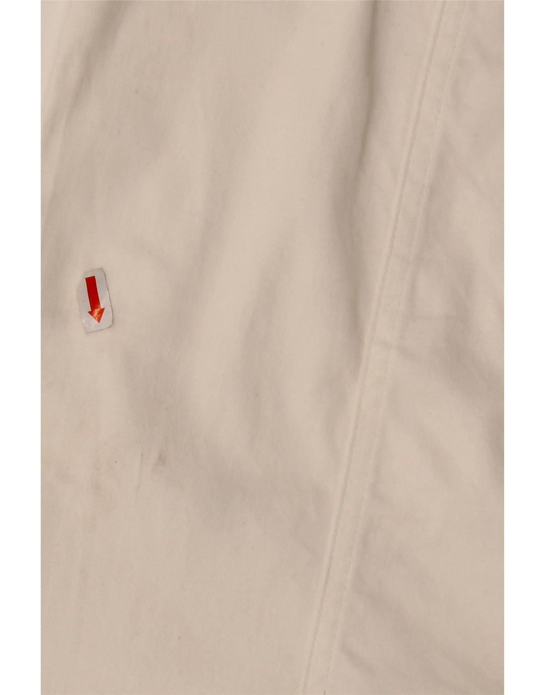 MOSCHINO Damska spódnica w kształcie litery A z wysokim stanem UK 14 W30 L23 Biała bawełna