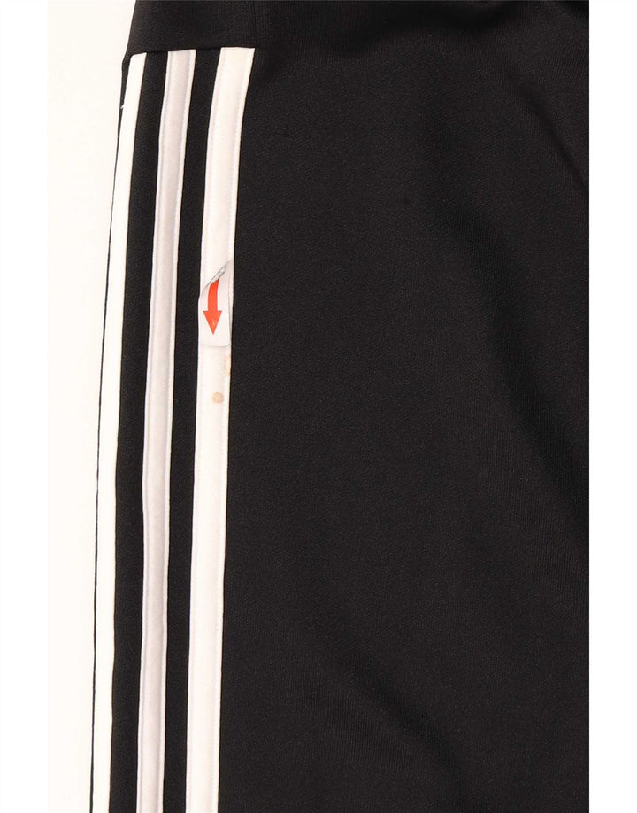 Adidas Męskie spodnie dresowe Joggery, duże, czarne, poliestrowe