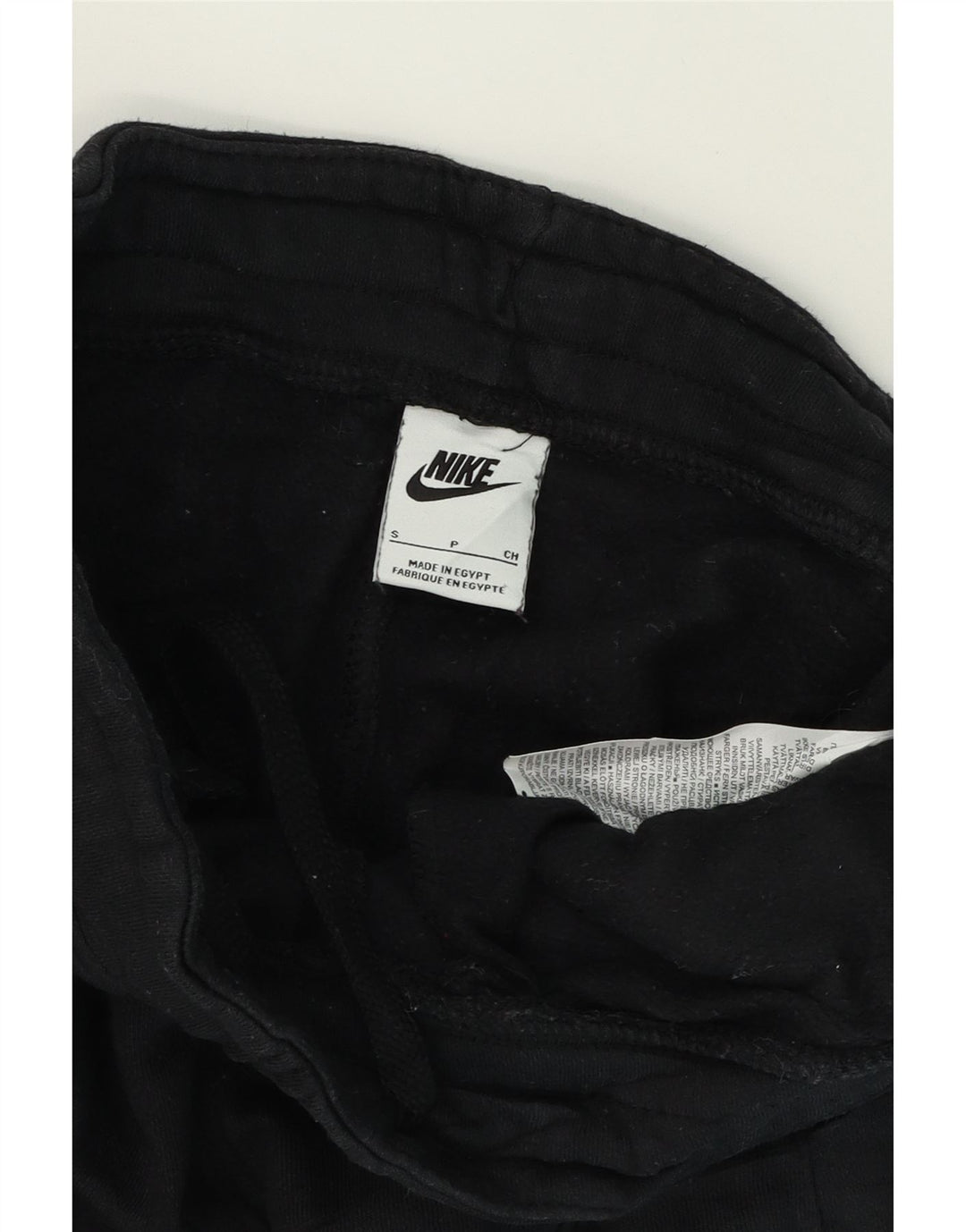 NIKE Womens Tracksuit Trousers UK 10 Small  Black Cotton Vintage Nike and Second-Hand Nike from Messina Hembry 