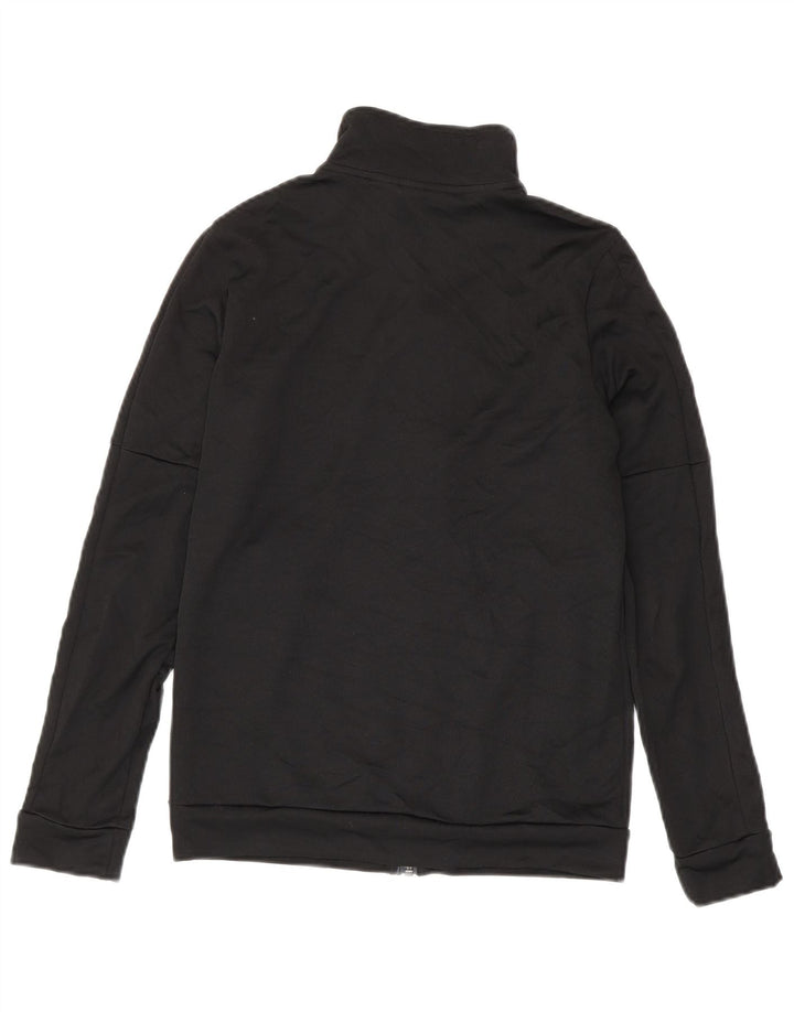 Damska kurtka dresowa Adidas UK 8/10, mała, czarna, poliestrowa