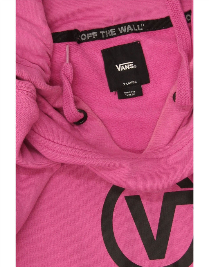 Męski sweter z kapturem Vans Graphic XL, różowy