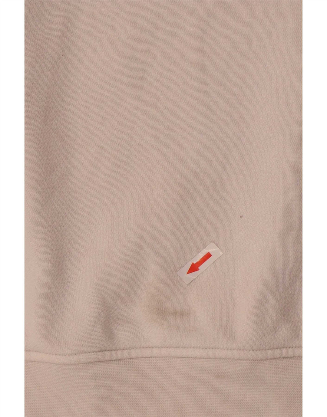 Bluza damska Adidas Oversized Sweter UK 10 Mała Biała Bawełna