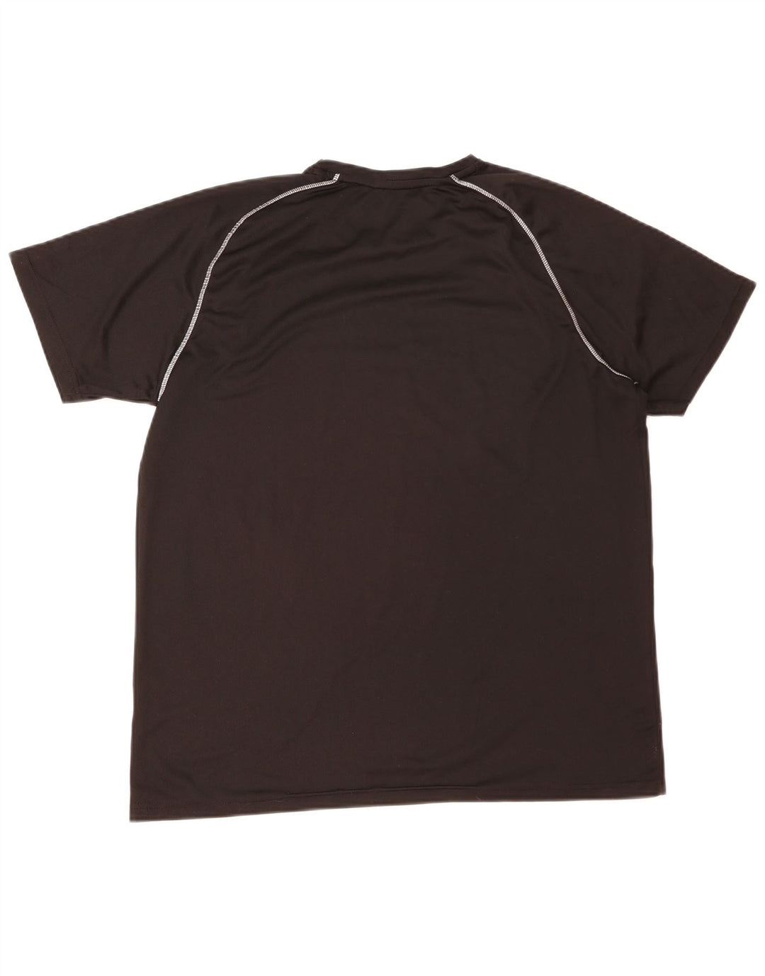 Męski T-shirt Mountain Warehouse IsoCool, duży, czarny, poliestrowy