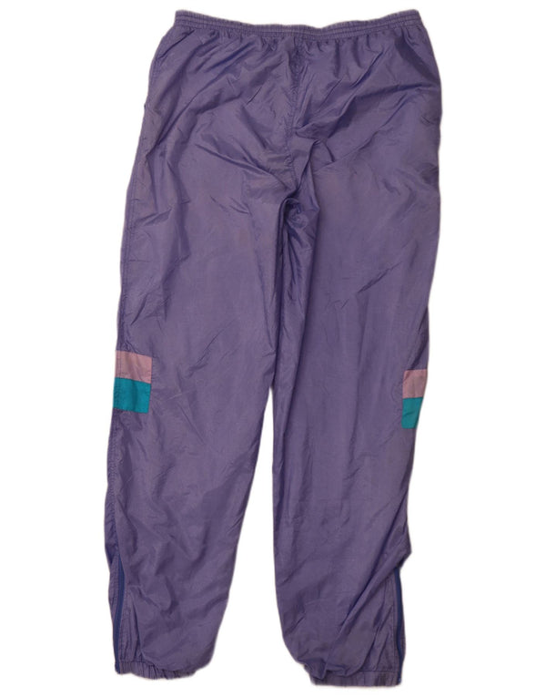 Damskie spodnie dresowe VINTAGE Joggers XL Fioletowy nylon