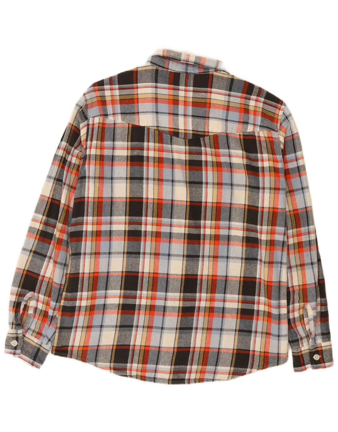 Męska koszula flanelowa Levi's o swobodnym kroju, średniej wielkości, wielobarwna, bawełniana w kratę