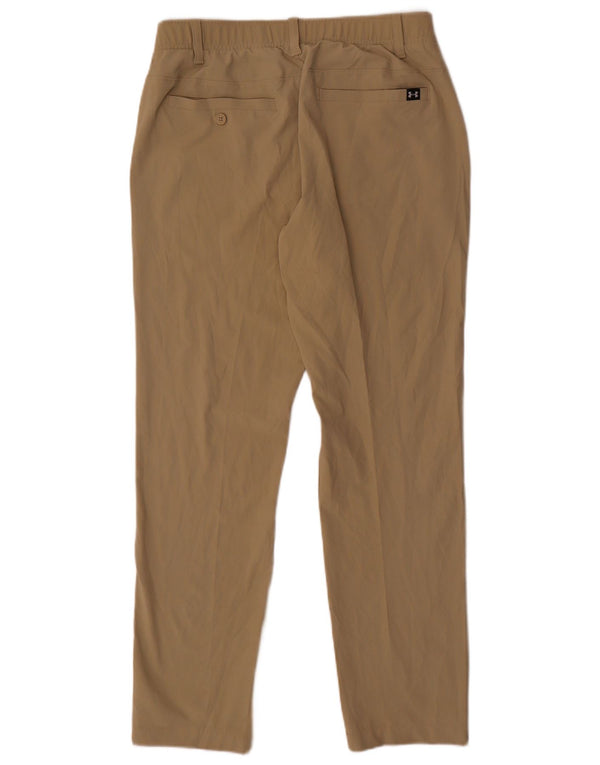 Męskie spodnie Chino Under Armour W32 L32 Beżowy poliester