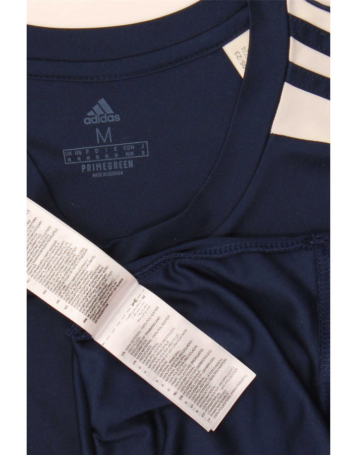 Męska koszulka Adidas Aeroready Top Medium Granatowy Poliester