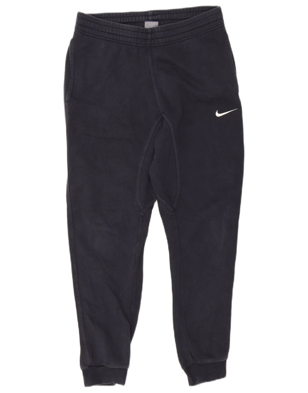 Męskie spodnie dresowe Nike, małe, granatowe, bawełniane