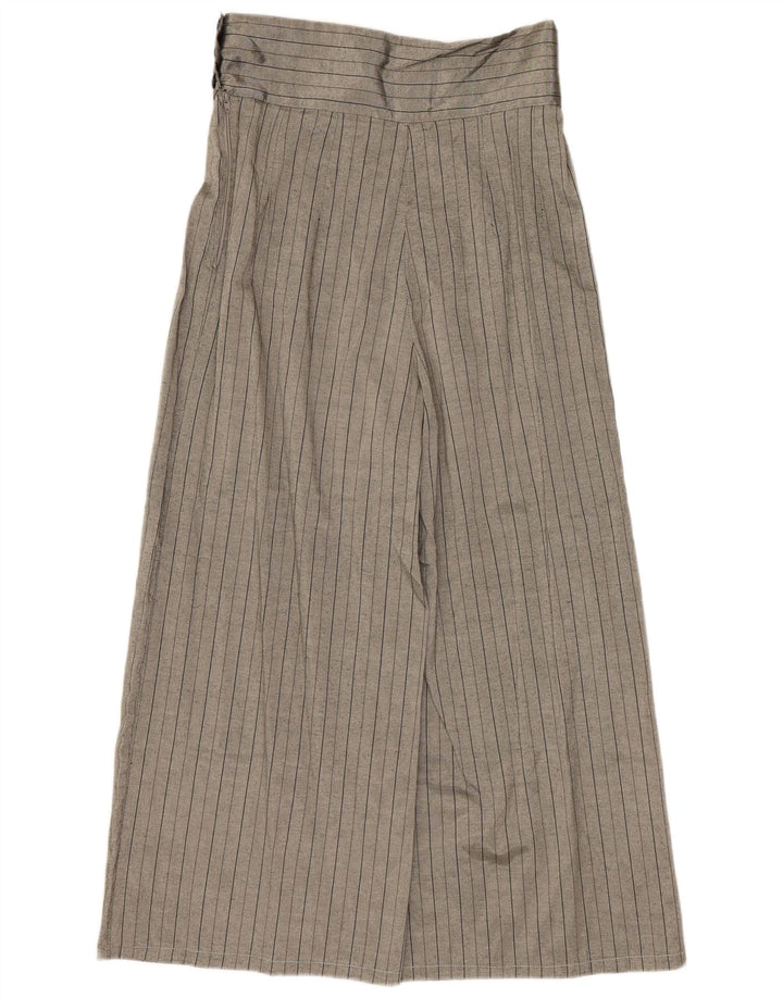 Spodnie damskie w stylu vintage IT 44 Medium W28 L23 Szary poliester