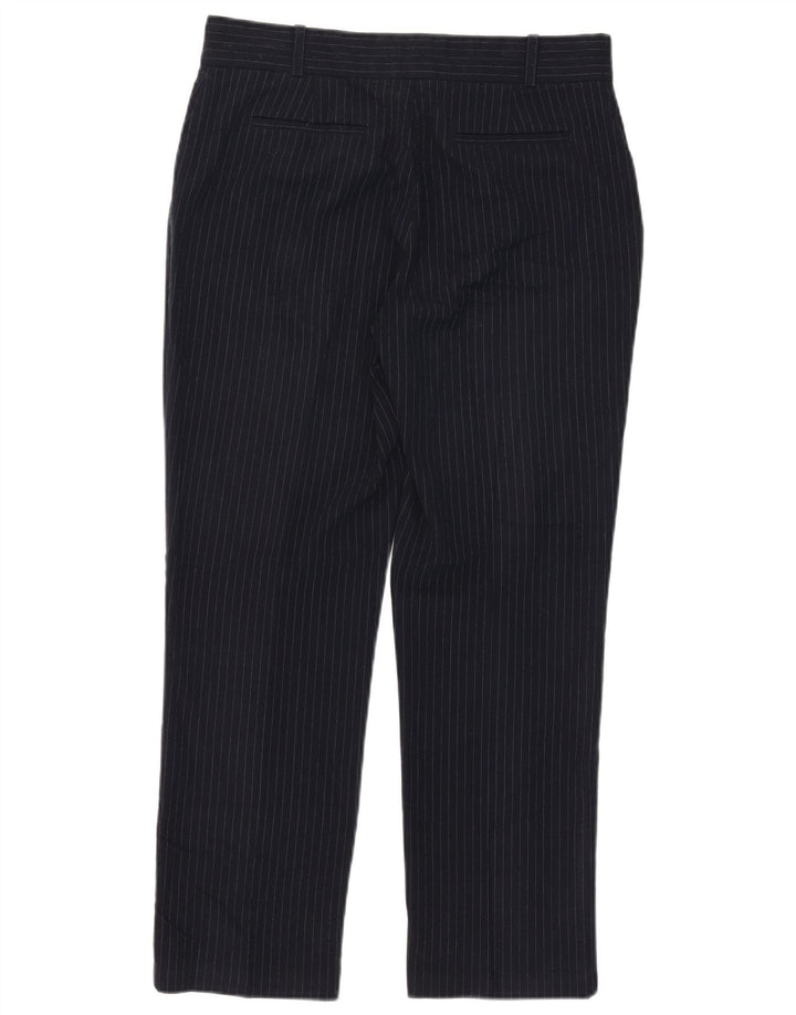 Damskie spodnie garniturowe Marks & Spencer UK 12 Medium W32 L27 Granatowe