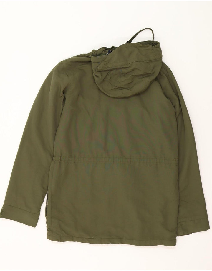 Męska kurtka parka z kapturem FRED PERRY UK 34 XS Khaki