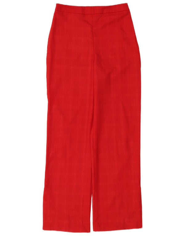 Damskie spodnie Casual o luźnym kroju Topshop UK 8 Small W26 L31 Czerwona kratka