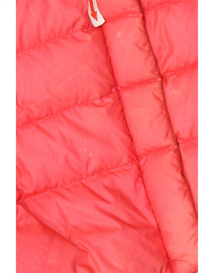 Damska wyściełana kamizelka Timberland UK 14 Średni różowy nylon