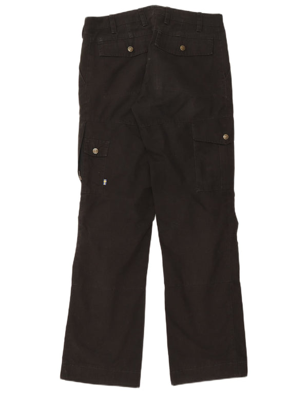 Damskie spodnie cargo Fjall Raven EU 36 Small W30 L31 Czarne
