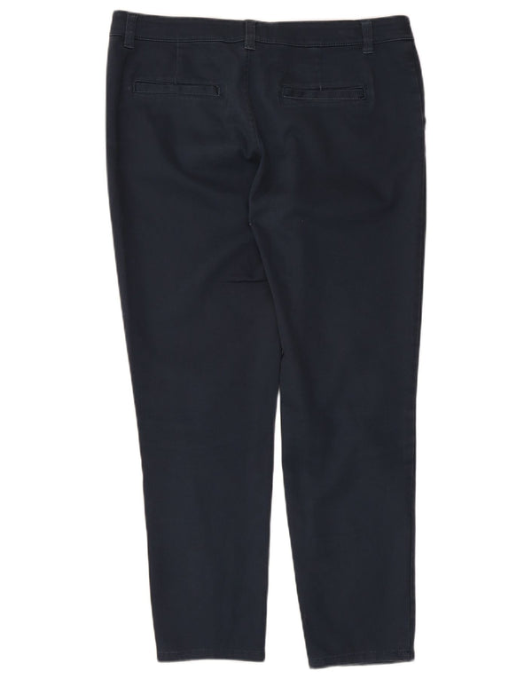 Spodnie damskie Fat Face Slim Chino UK 12 Medium W34 L26 Granatowa bawełna