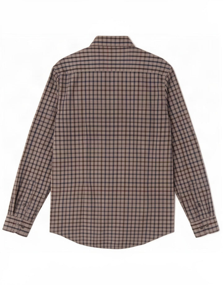 Koszula męska slim fit firmy Dack 2XL, bawełniana, szara krata