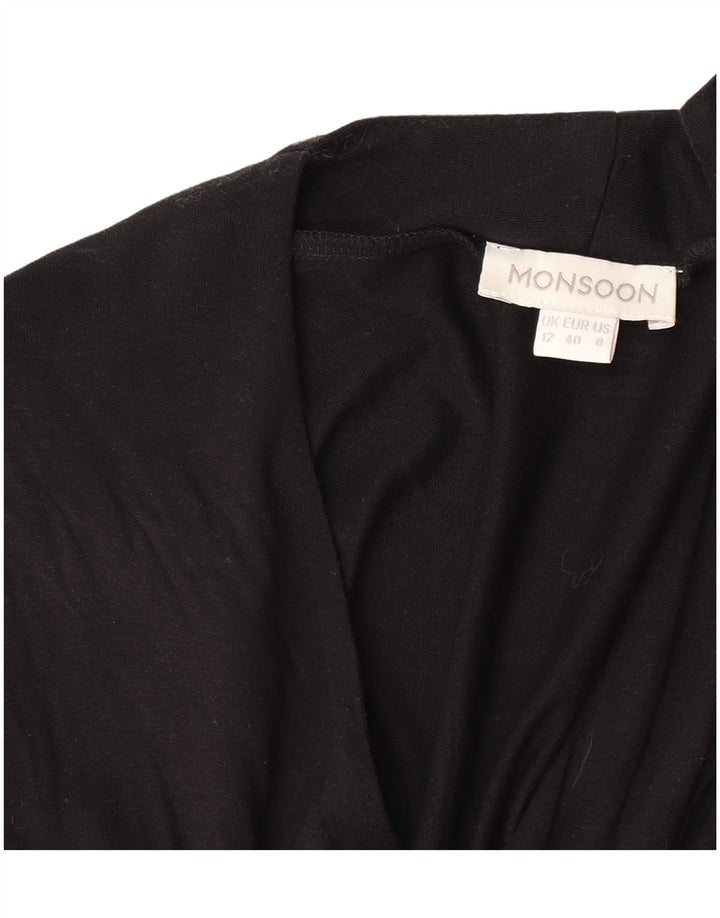 Damska sukienka maxi bez rękawów Monsoon UK 12, średnia czarna