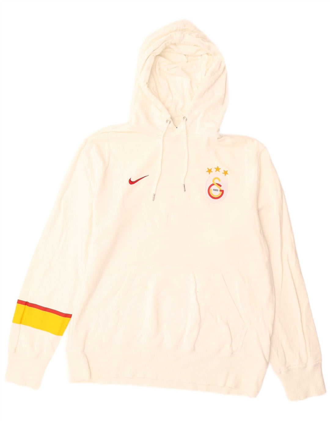Męska bluza z kapturem Nike z grafiką, bawełniana, w kolorze średniej bieli