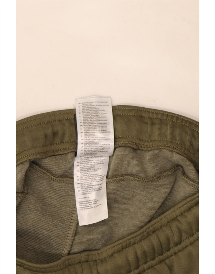 Adidas Męskie spodnie dresowe Joggery Małe Khaki Poliester