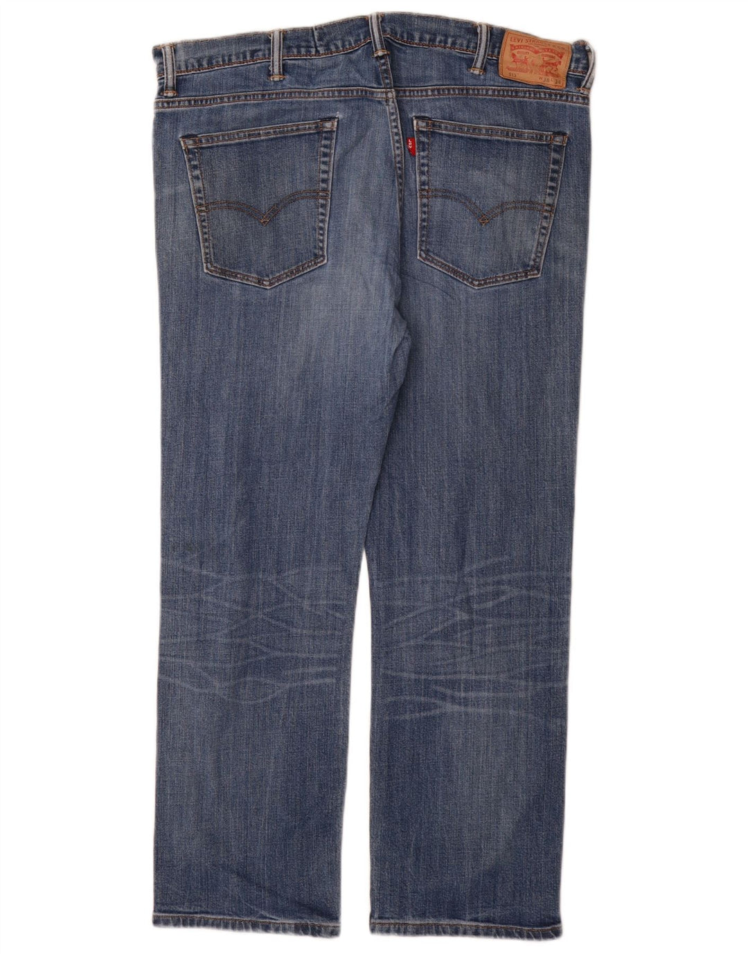 Męskie jeansy Levi's 513 Slim Straight W38 L28 Niebieskie