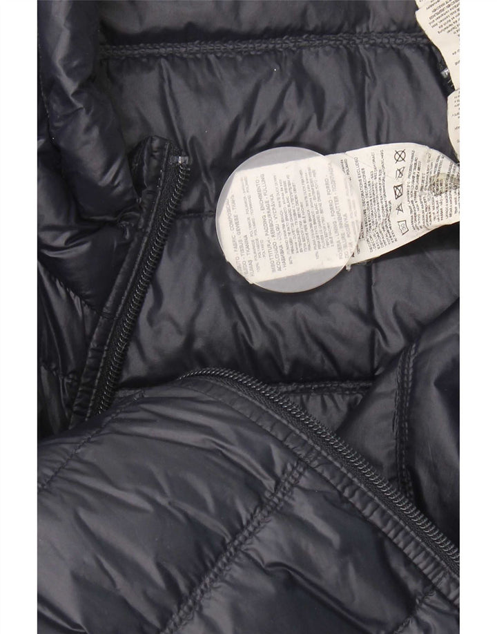 Męska wyściełana kurtka Armani Graphic UK 44 2XL Granatowy nylon