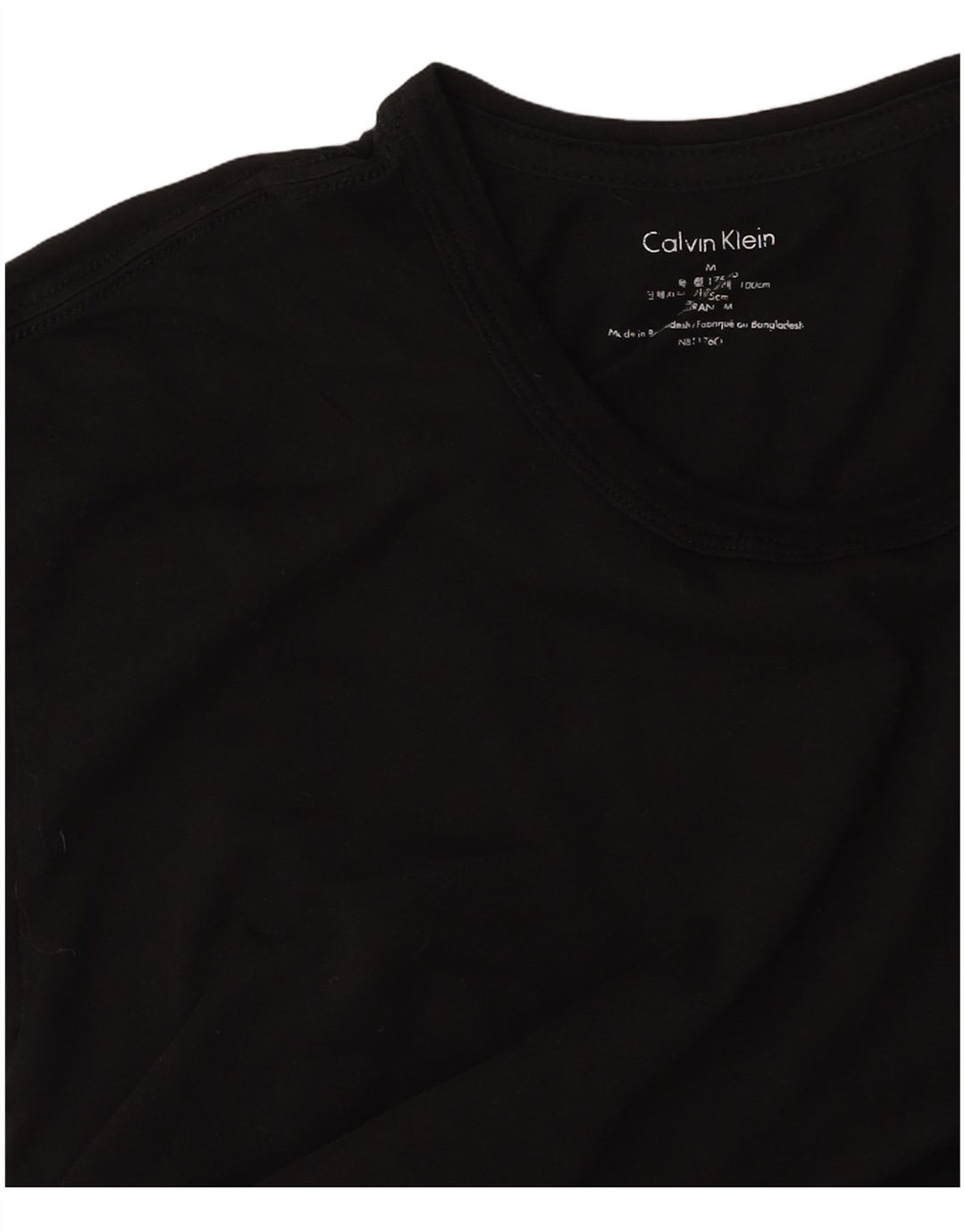 Męski T-shirt CALVIN KLEIN, średni czarny