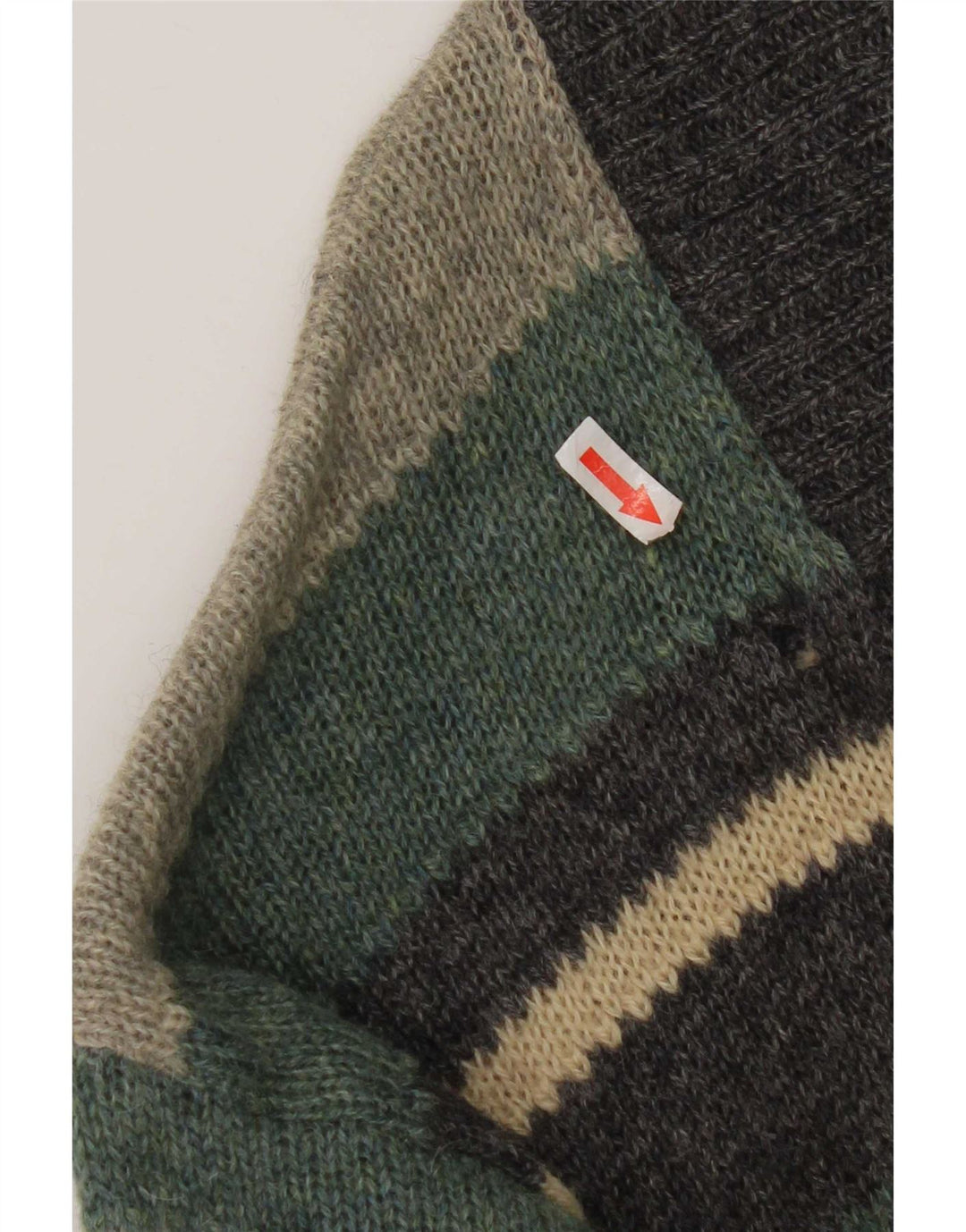 Męski sweter rozpinany Trussardi XL w wielokolorowe paski