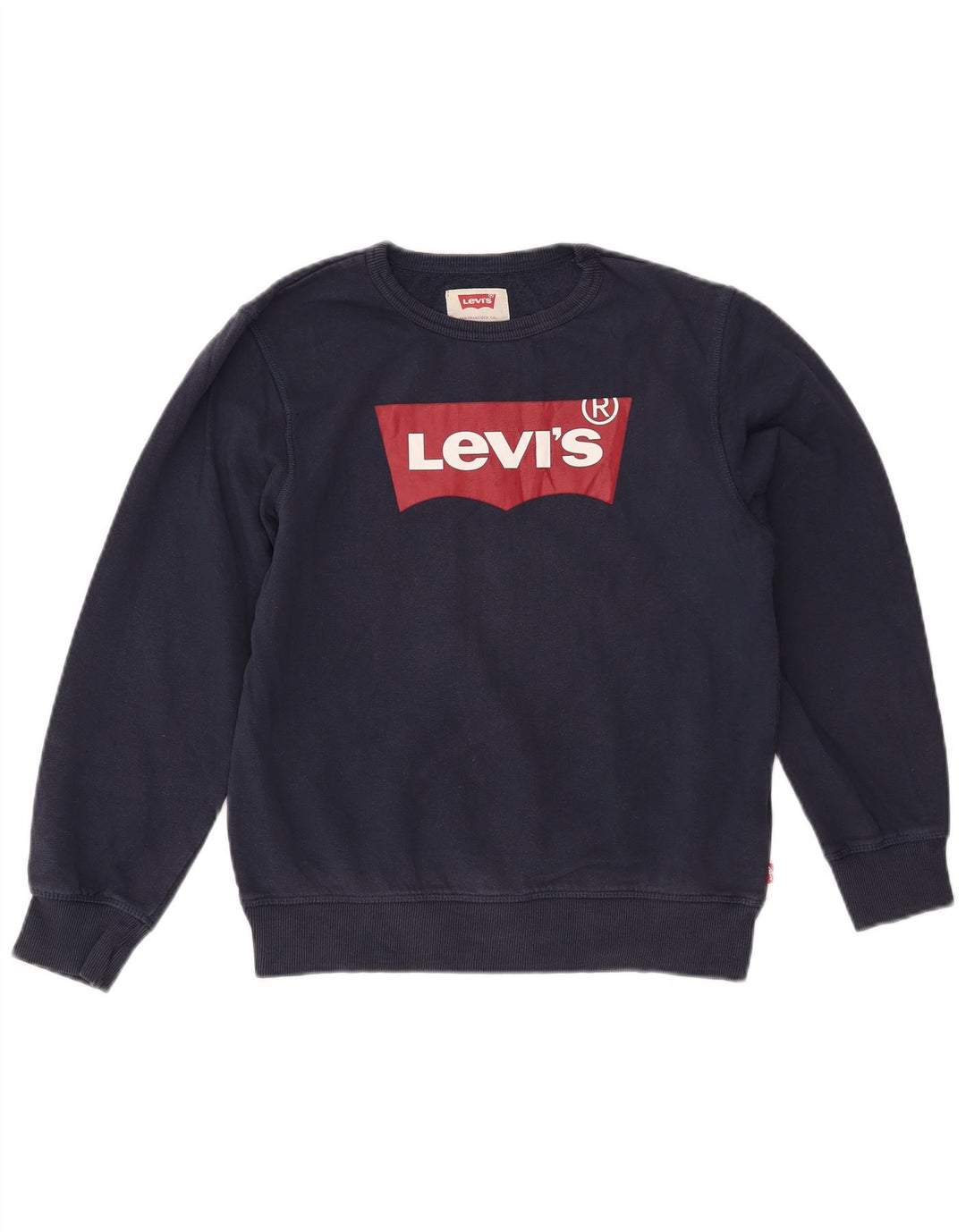 Bluza dziewczęca Levi's z grafiką, 15-16 lat, granatowa, bawełniana