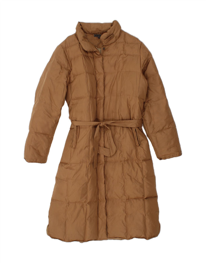 VINTAGE Womens Padded Coat IT 44 Medium Brown Polyamide Vintage Vintage and Second-Hand Vintage from Messina Hembry 
