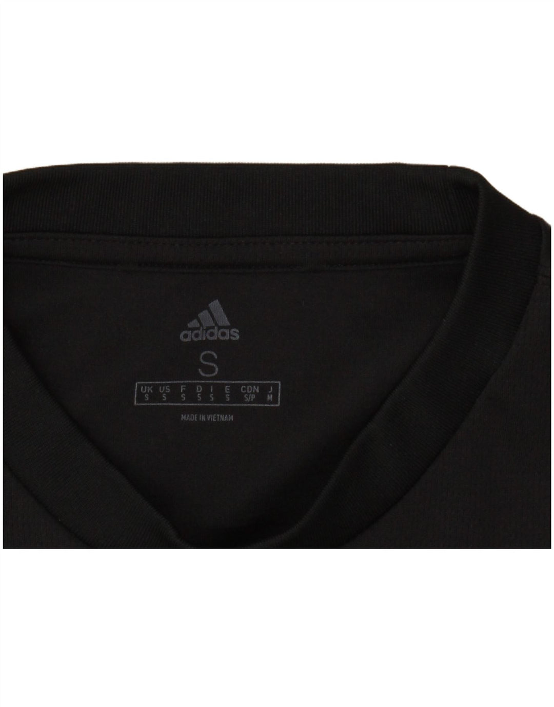 Męski T-shirt z grafiką ADIDAS, mały, czarny poliester