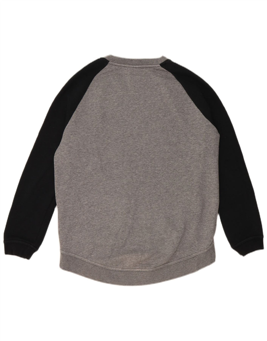 Męska bluza z grafiką Nike, mała, szara, bawełniana z blokami kolorów