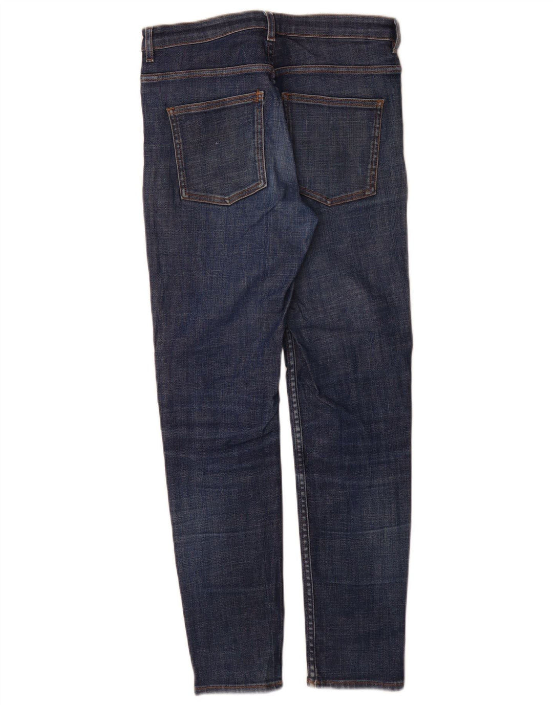 Cos Damskie jeansy slim W28 L29 Niebieskie bawełniane