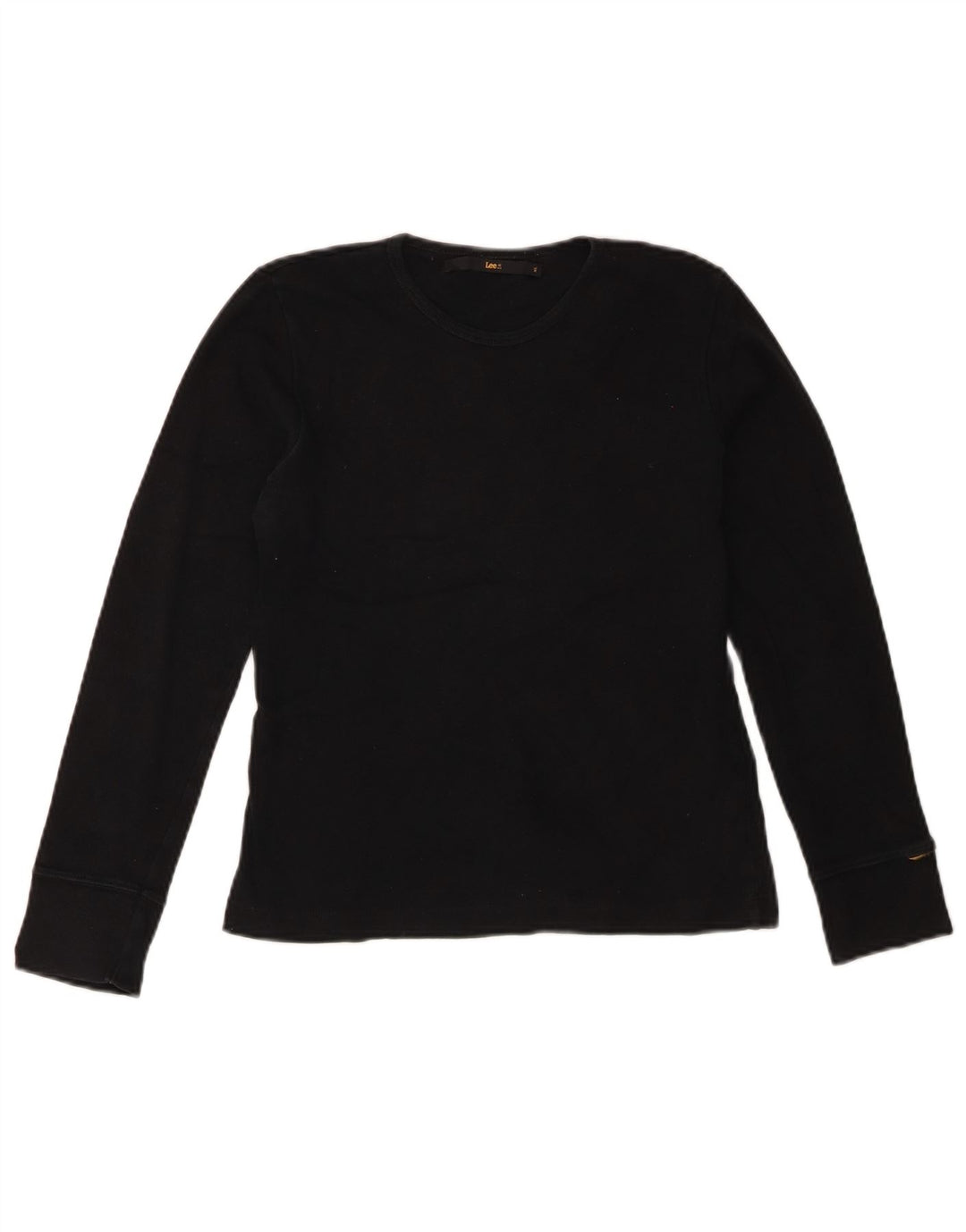 LEE Womens Sweatshirt Jumper UK 18 XL Black Cotton