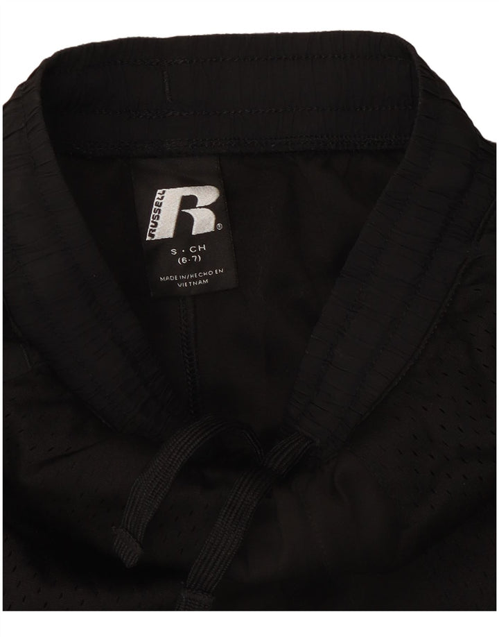 Chłopięce spodenki sportowe Russell Athletic 6-7 lat, małe, czarne