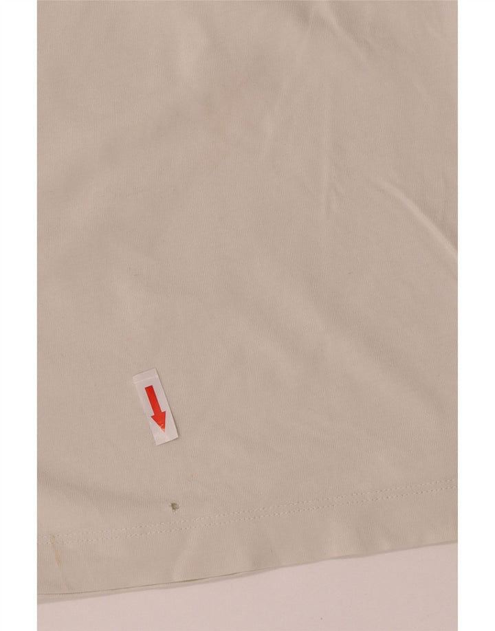 Męski T-shirt z grafiką Jordan, średni biały bawełniany