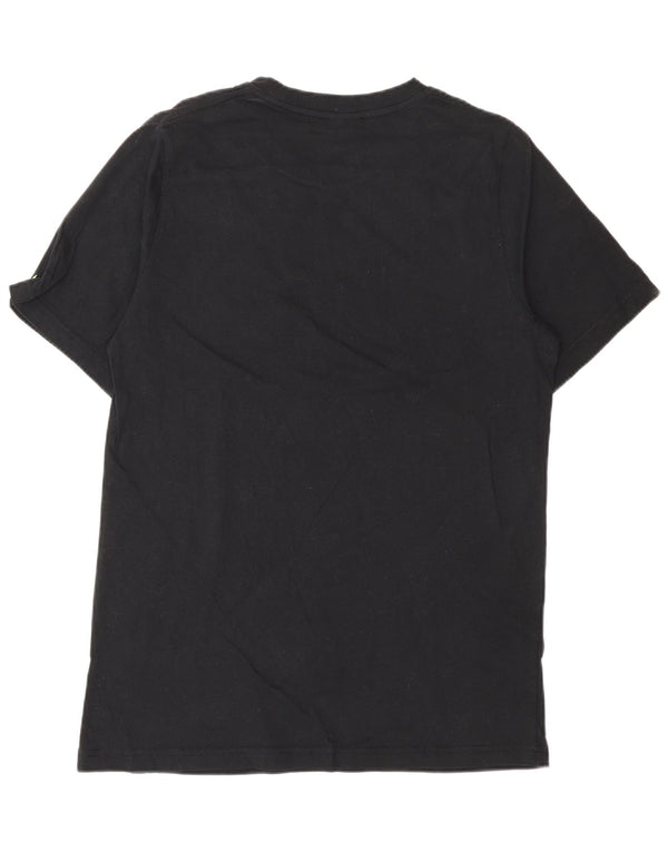 Męski T-shirt z grafiką NIKE, duży, czarny