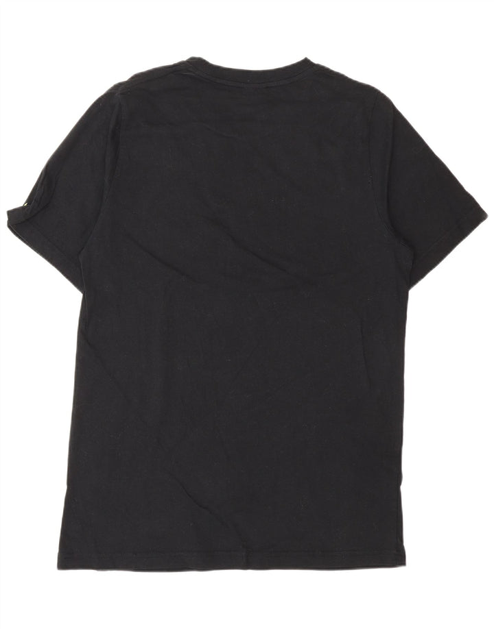 Męski T-shirt z grafiką NIKE, duży, czarny